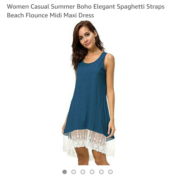 NWOT Womens BOHO maxi dress - Picture 1 of 2